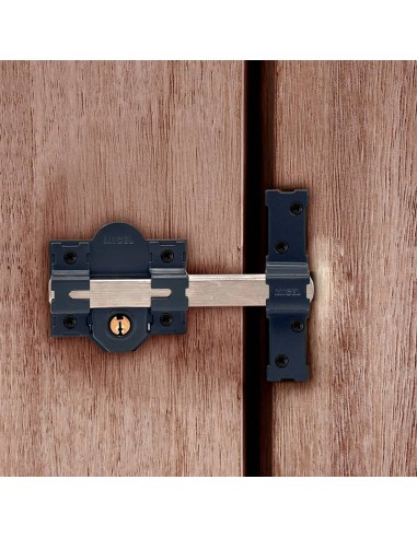 Cerrojo sobreponer crr09 86l/50 mm pintado gris...