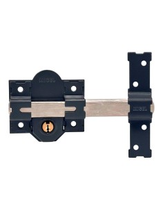 Cerrojo sobreponer crr09 86l/70 mm pintado gris