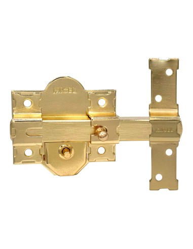 Cerrojo sobreponer crr10 86b/50 mm latón satinado
