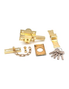 Cerrojo sobreponer crr10 86b/50 mm latón satinado 2