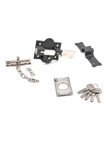 Cerrojo sobreponer crr10 86b/50 mm pintado gris