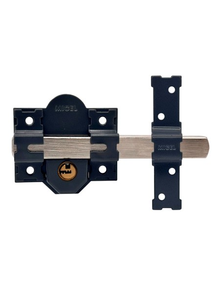 Cerrojo sobreponer crr11 86l/50 mm pintado gris