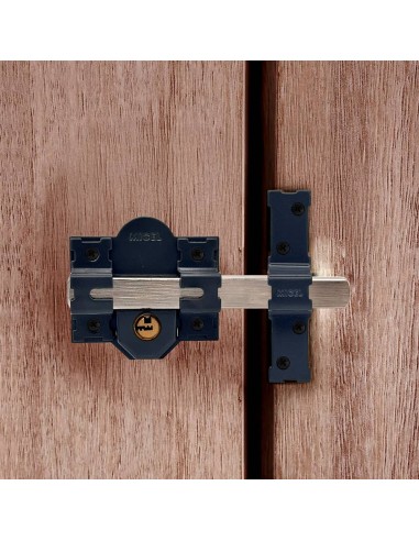 Cerrojo sobreponer crr11 86l/50 mm pintado gris