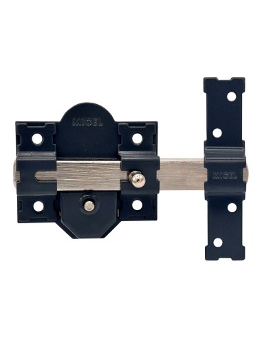 Cerrojo sobreponer crr12 86b/50 mm pintado gris