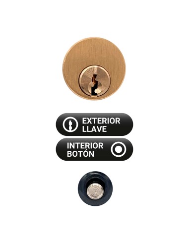 Cerrojo sobreponer crr12 86b/50 mm pintado gris