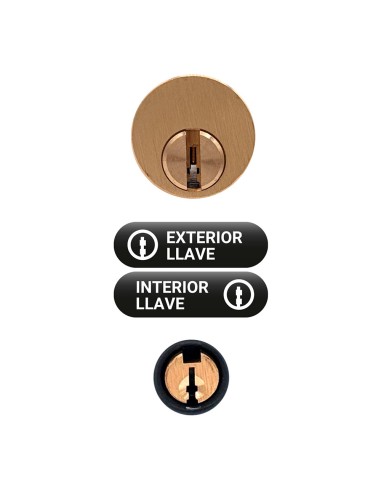 Cerrojo sobreponer crr13 86l/50 mm pintado gris