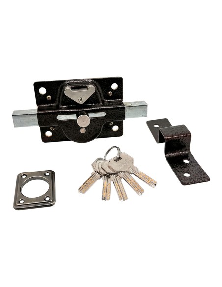 Cerrojo seguridad sobreponer crr02 marrón