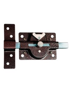 Cerrojo seguridad sobreponer crr02 marrón 2