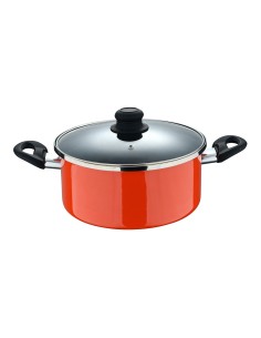 Cacerola de acero al carbono con tapa, inducción, valencia experto ø24 cm 2