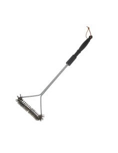 Cepillo para barbacoas metalico con mango 16,3 x 54,5 cm