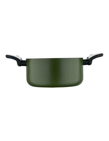 Cacerola de aluminio prensado con tapa, inducción, experto ø20 x 10 cm