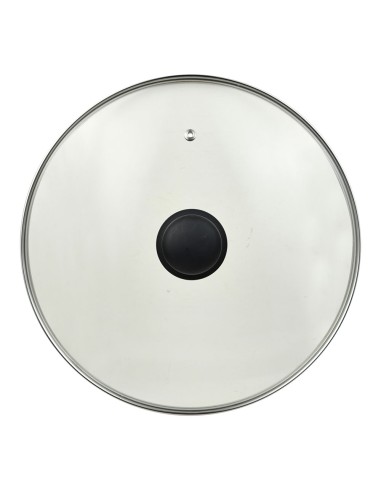 Olla baja de aluminio prensado con tapa,...