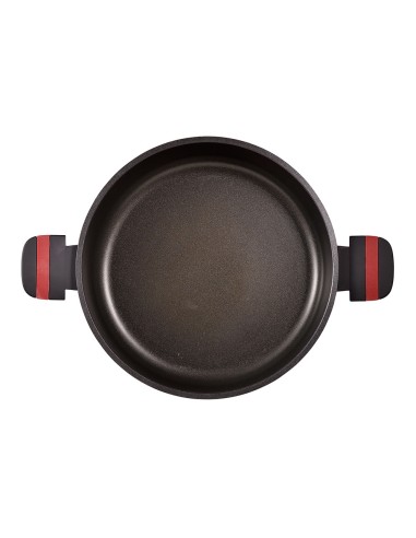 Olla baja de aluminio fundido inducción denia...