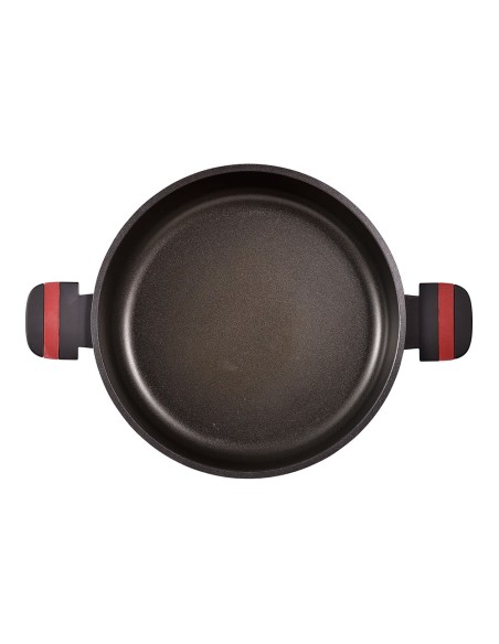 Olla baja de aluminio fundido inducción denia experto ø28 cm