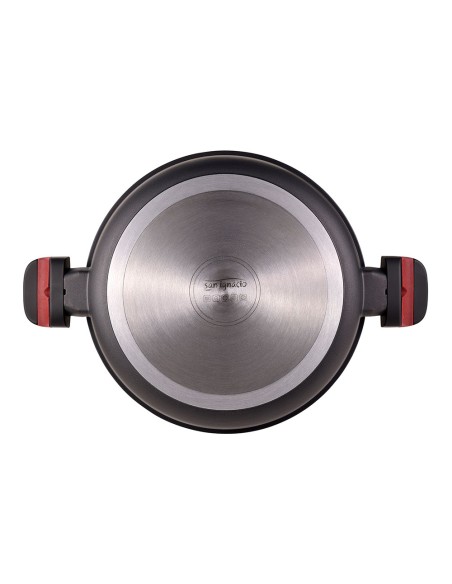 Olla baja de aluminio fundido inducción denia experto ø28 cm