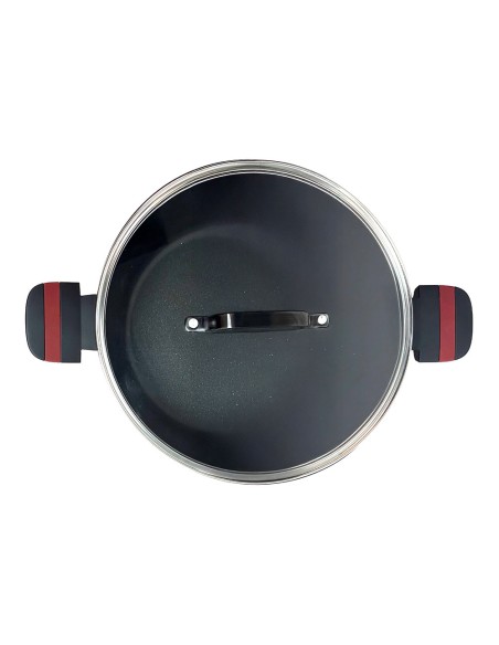 Cacerola de aluminio fundido con tapa, inducción, denia experto ø24 x 12,5 cm