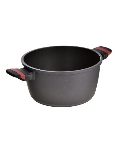 Cacerola de aluminio fundido con tapa,...