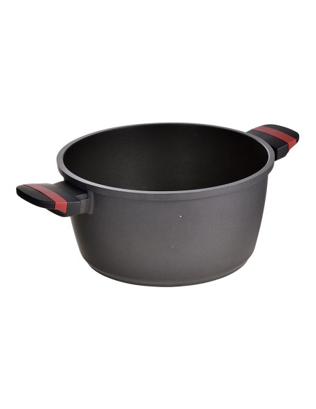 Cacerola de aluminio fundido con tapa, inducción, denia experto ø24 x 12,5 cm