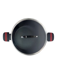 Cacerola de aluminio fundido con tapa, inducción, denia experto ø28 x 13,5 cm 2