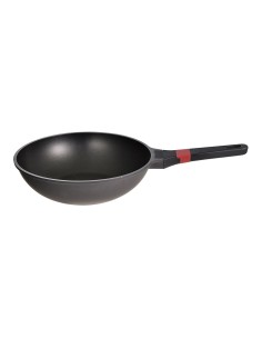Wok aluminio fundido inducción denia experto ø28 cm 2