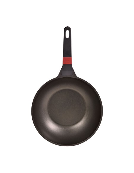 Wok aluminio fundido inducción denia experto ø28 cm