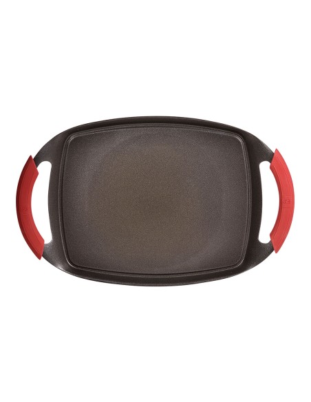 Asador aluminio fundido inducción denia experto 36 x 23 cm