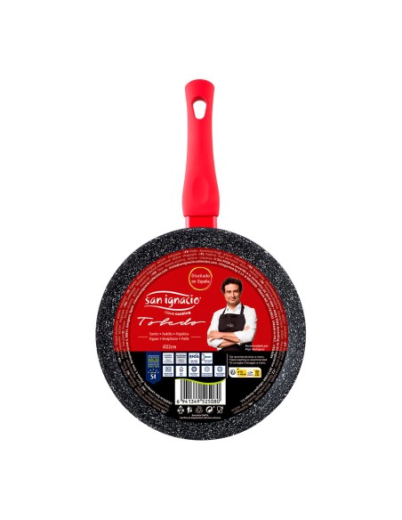 Sartén de aluminio forjado inducción toledo ø22 cm