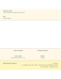 Cola universal papeles pintado 2,5 l 2