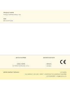 Pistola termofusible t-60, para barras de ø11 mm 2