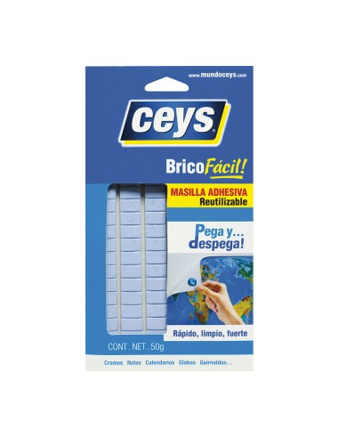 Masilla adhesiva reutilizable 50 g