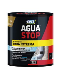 Agua stop cinta extrema negra 10 cm x 1,5 m