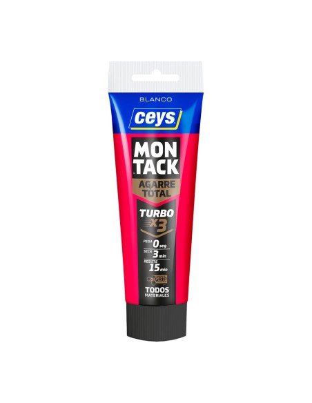 Adhesivo pro de montaje montack turbo tubo blanco 125 ml