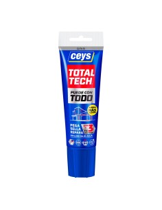Adhesivo sellador total tech gris tubo 125 ml