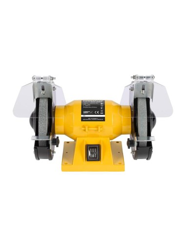 Esmeriladora de banco + 2 ruedas abrasivas de...