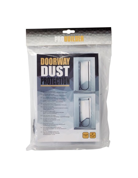 Barrera polvo para puerta, 220 x 110 cm