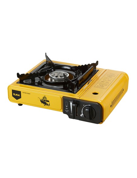 Cocina de gas butano/propano outer start amarilla 2300 w