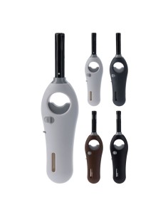 Mechero electrónico recargable, con bloqueo, colores surtidos