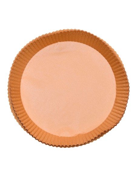 Bandeja de papel redondo para freidora de aire foodies mp, ø26 cm, 50 uds