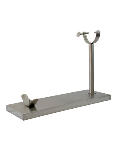 Jamonero inox fijo, 49,5 x 16,5 x 35 cm