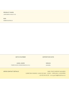 Jamonero inox fijo, 49,5 x 16,5 x 35 cm 2