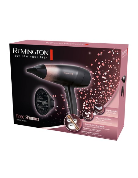 Secador de pelo rose shimmer 2200 w