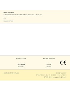 Tubo fluorescente 15 w 4000 k 580 lm t8 luz fría 437 x ?ø26 mm 2