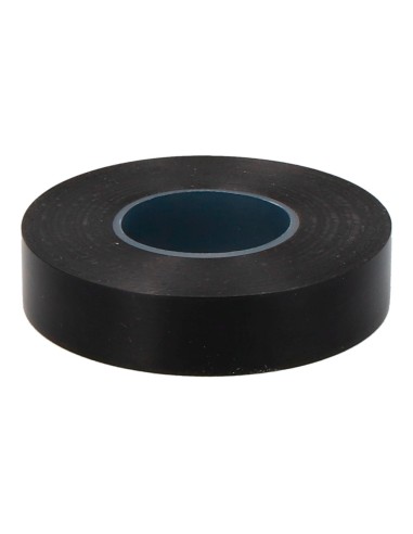 Cinta aislante eléctrica profesional pvc alta adhesión 19 mm x 33 m negra