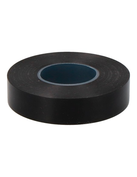 Cinta aislante eléctrica profesional pvc alta adhesión 19 mm x 33 m negra