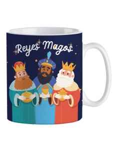 Taza reyes magos 330 ml en caja regalo, modelos variados 2