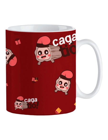 Taza caga tió 330 ml en caja regalo, modelos variados