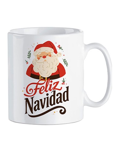 Taza papa noel 330 ml en caja regalo, modelos...