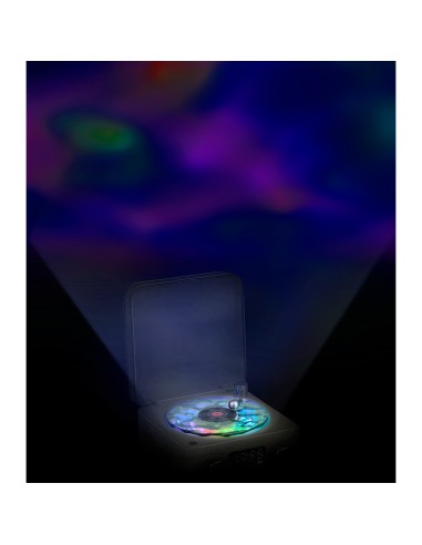 Altavoz bluetooth en forma de tocadiscos, con...