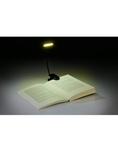 Lámpara de lectura con clip