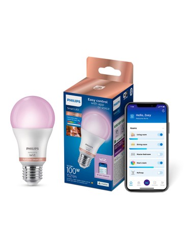 Bombilla inteligente mate e27, 12,5 w, 1521 lm,...